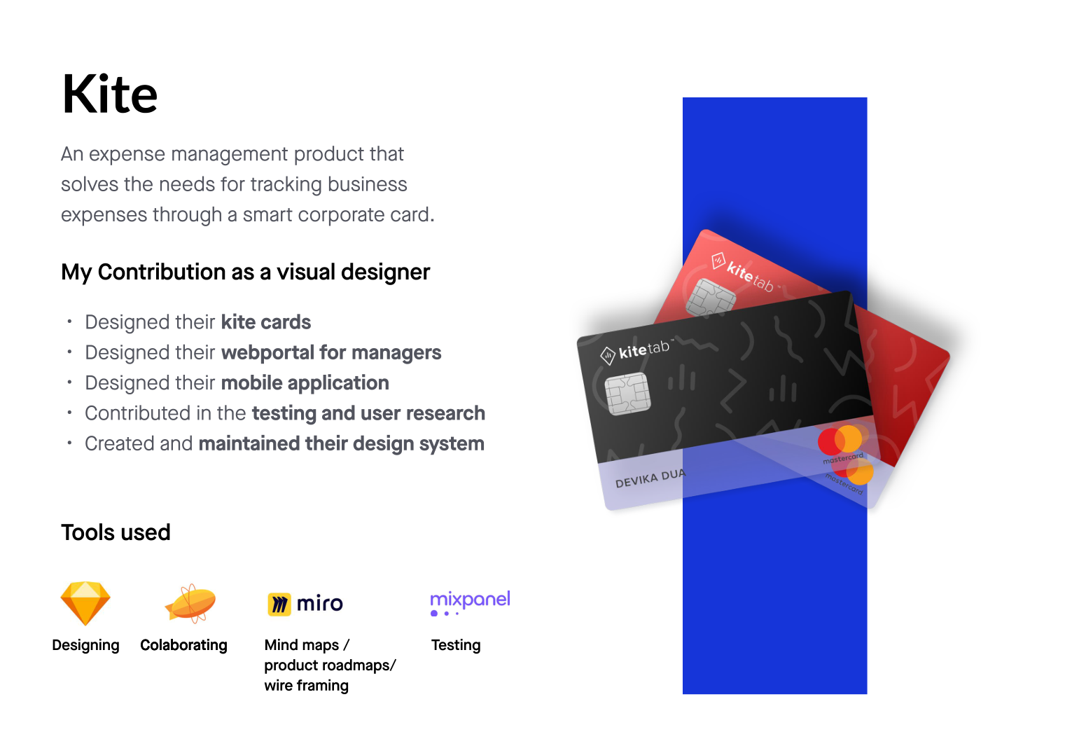 Kite — a smart corporate card for tracking business expenses